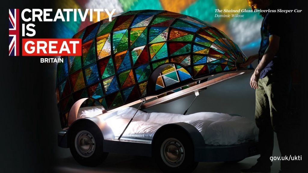 CREATIVITY IS GREAT, UKTI, INTERIOR DESIGN