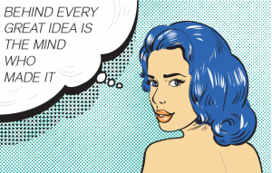 Lichtenstein inspired image for Vanessa Brady blog on Designer's issues with non-payment